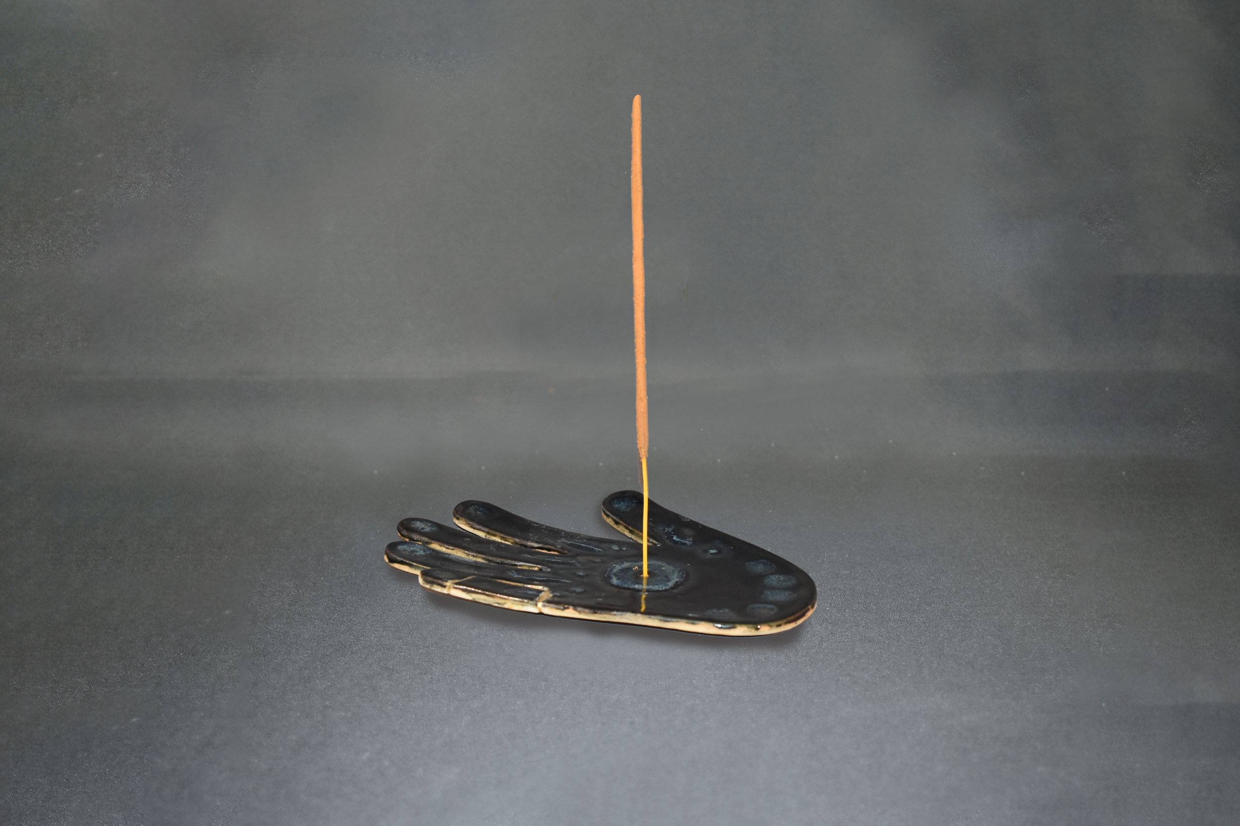 Incense Holder 02 - Cosmos Hand — CrazyForClay